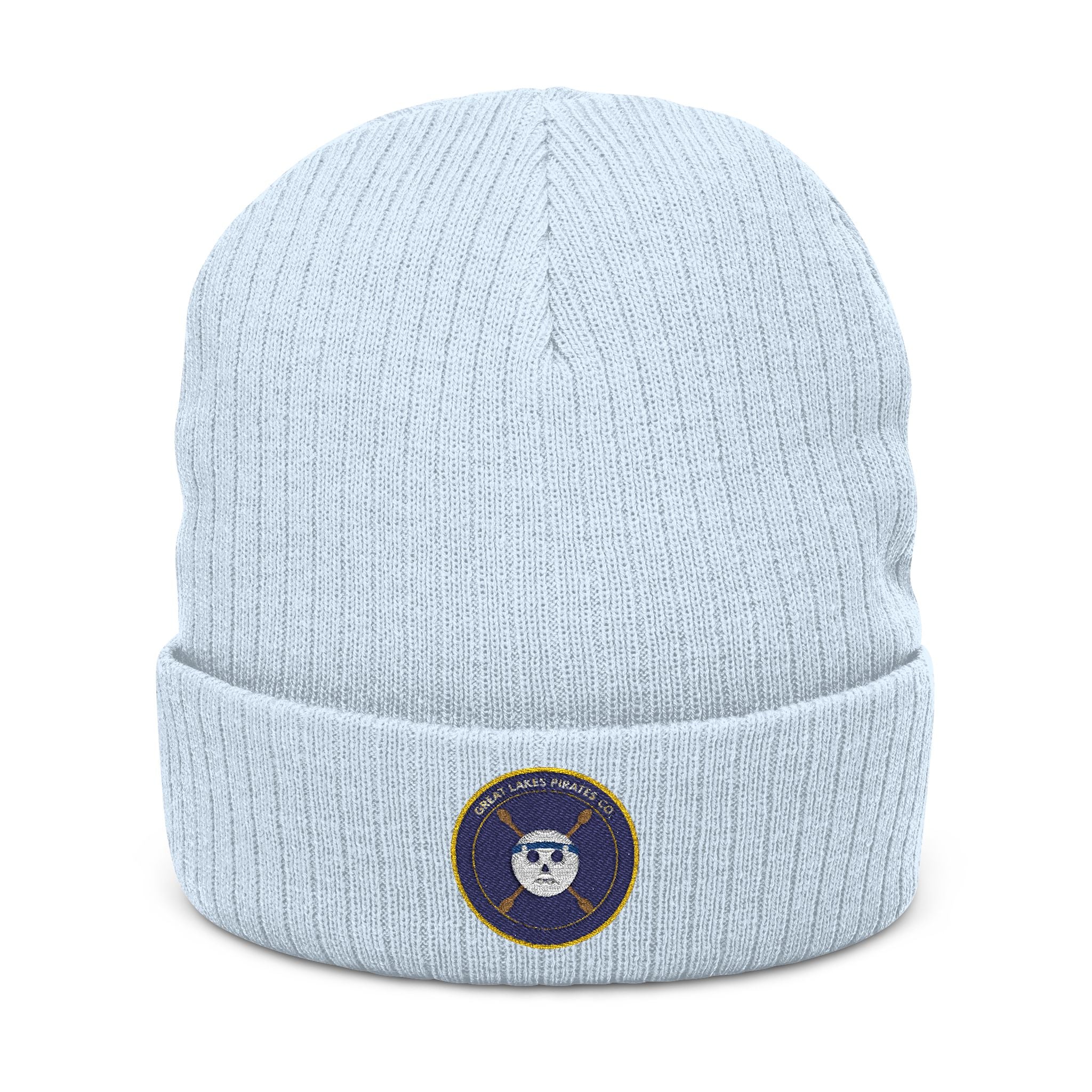 Ribbed Knit Beanie (Embroidery)