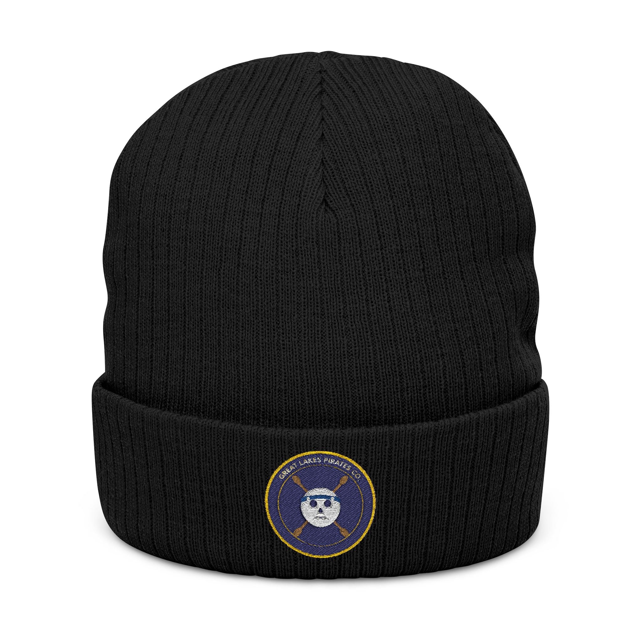 Ribbed Knit Beanie (Embroidery)