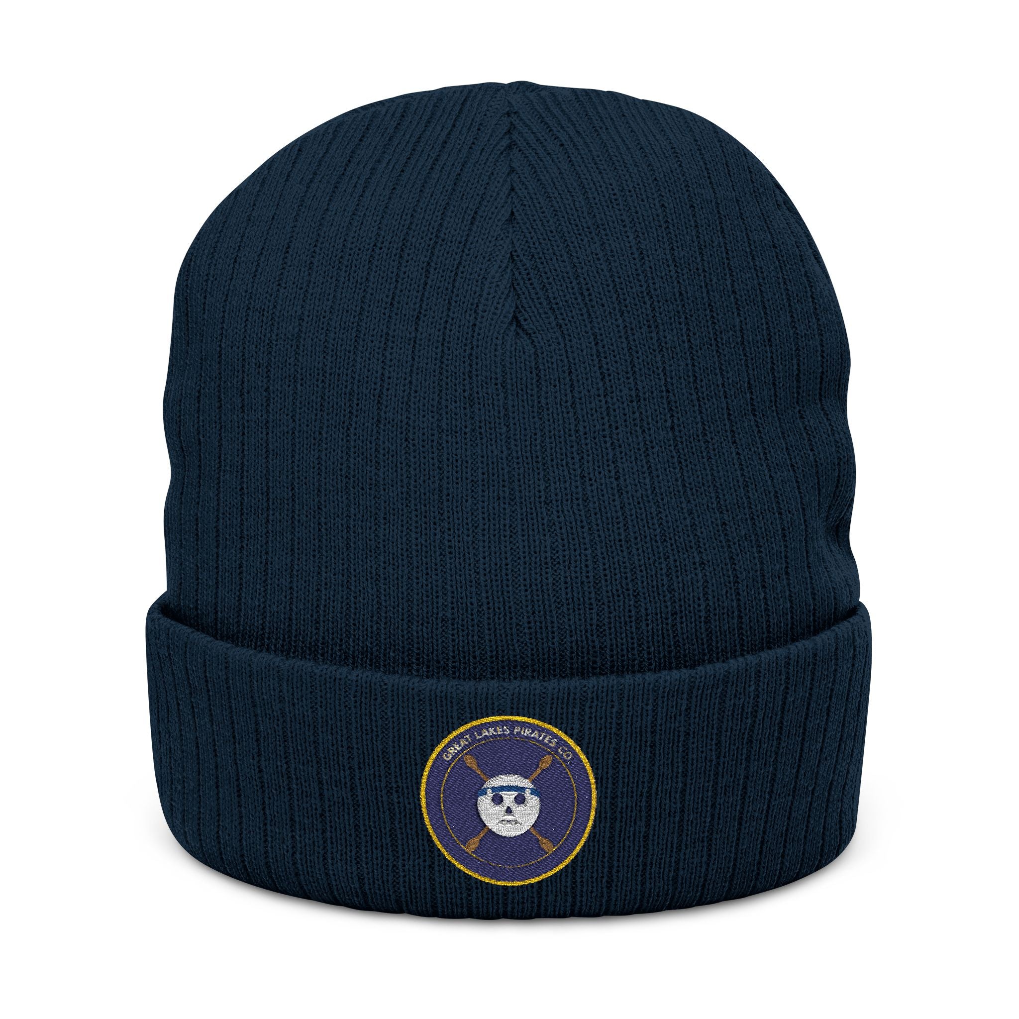 Ribbed Knit Beanie (Embroidery)