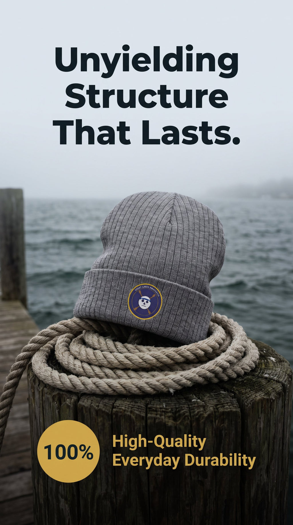 Great Lakes Beanie (Embroidery)