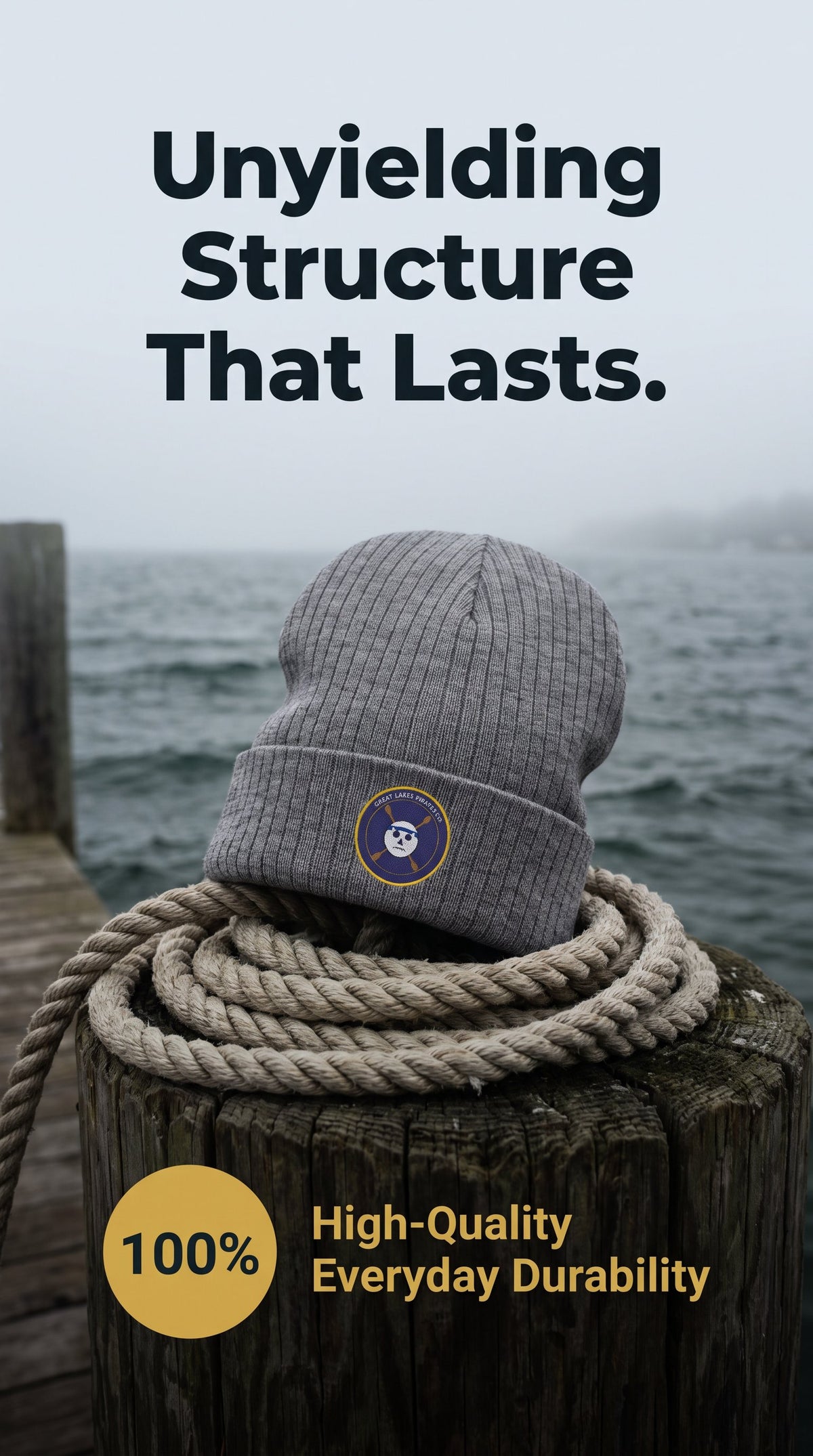 Great Lakes Beanie (Embroidery)