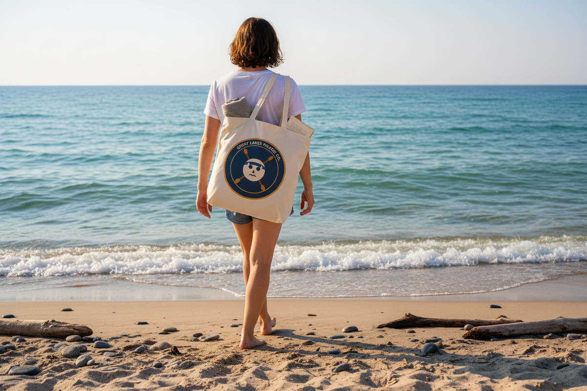 Great Lakes Pirates Co. Tote Bag - Beach Lifestyle